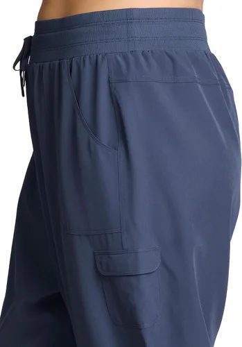 Vista 18 de RBX Active - Pantalón capri para mujer, talla grande, ligero, tejido, con cordón, estilo cargo