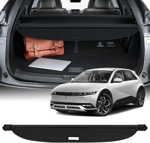 Vista 17 de SCITOO Cubierta de carga para 2019-2024 compatible con Cadillac XT4 2.0L retráctil para maletero trasero, cubierta de seguridad para equipaje