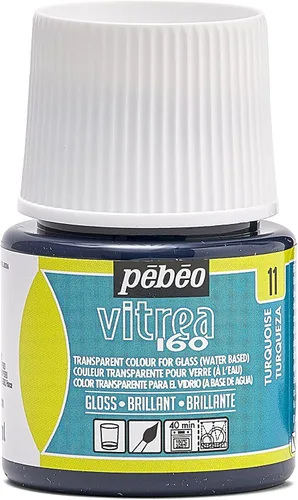 Vista 40 de Pebeo Vitrea 160 - Botella de diluyente para pintura de vidrio (45 ml)