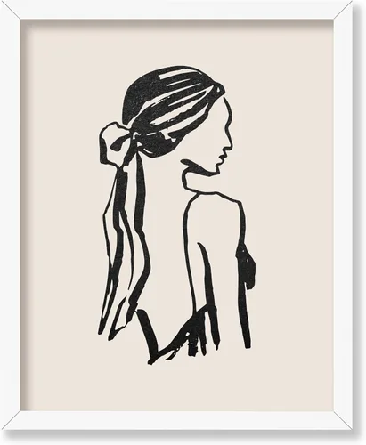 Vista 15 de Poster Master Faces Poster - Retro Women Print - Portrait Art - Sketch Illustration - Abstract Artwork - Woman Design - Chic Boho Design - Great