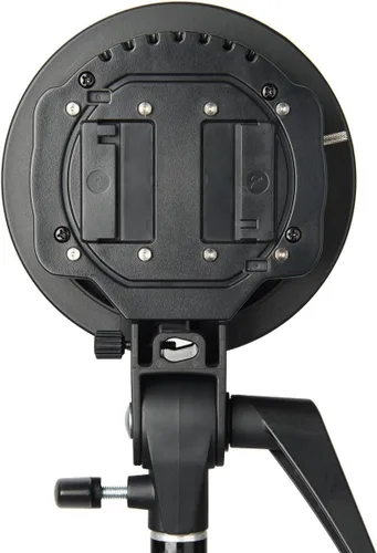 Vista 6 de Godox AD-B2 Dual Power Twin Head Bowens Mount para instalar 2 Godox AD200Pro II o AD200 Pro Pocket Flash o Flashpoint eVOLV 200 TTL Modular Strobe
