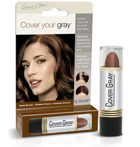 Vista 13 de Cover Your Gray - Barra de retoque para color de pelo - Marrón medio