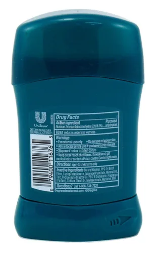 Vista 2 de Degree Desodorante 1.7 onzas para hombre Cool Rush (1.7 fl oz) (paquete de 6)