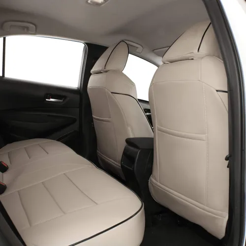 Vista 3 de EKR Fundas de asientos de automóvil Challenger de ajuste personalizado para selectos Dodge Challenger SRT,RT,GT,SXT,T/A 2015 2016 2017 2018 2019