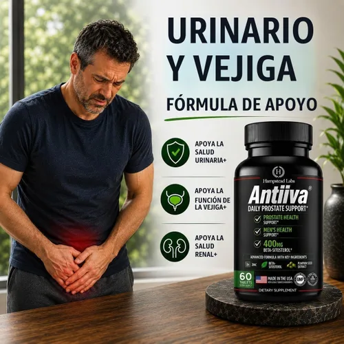 Vista 8 de Suplemento de salud de próstata para hombres avanzados para la vejiga