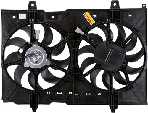 Vista 2 de TYC 621880 Conjunto de ventilador de refrigeración compatible con Nissan Rogue 2008-2013