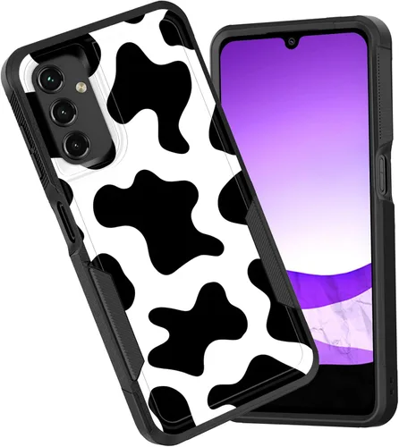 Vista 44 de Funda para Galaxy A15 5G, doble capa híbrida resistente a prueba de golpes, policarbonato duro, silicona suave, TPU, funda protectora para Samsung