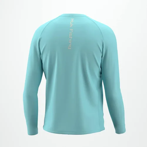 Vista 2 de HUK Pursuit - Camiseta de pesca de manga larga ventilada para hombre