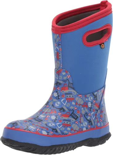 Vista 36 de BOGS Botas de nieve unisex de neopreno con aislamiento de goma de alta impermeabilidad para niños Negro