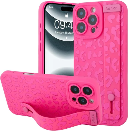Vista 13 de OOK - Funda compatible con iPhone 11 en color vino rojo con estampado de leopardo, de TPU a prueba de golpes, cubierta delgada de silicona