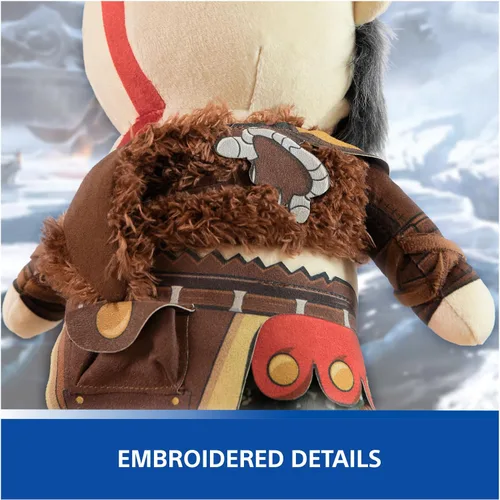 Vista 6 de PlayStation God of War Ragnarök Kratos 10-Inch Collector Plush