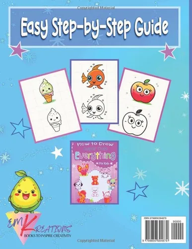 Vista 2 de How to Draw Super Cute Everything for Kids 101 Cute Stuff Easy Step by Step Guide