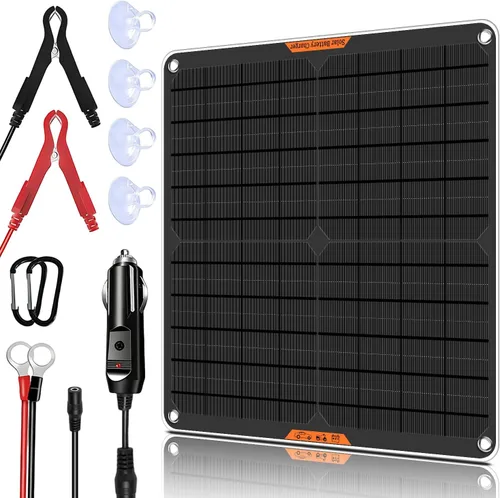 Vista 8 de 10 Watt 12 V Solar Car Battery Charger & Maintainer