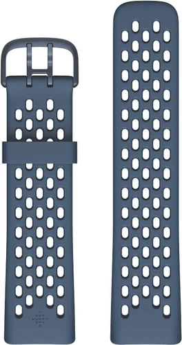 Vista 3 de Fitbit Charge 5 Sport - Correa de accesorios, producto oficial, Deep Sea, grande