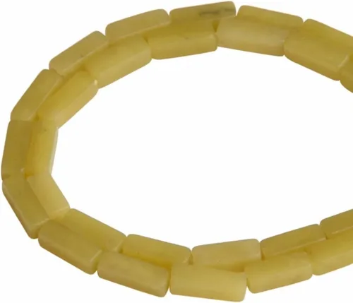 Vista 10 de Espaciador de tubo rectangular de amazonita de piedra natural de 0.157 x 0.512 in, cuentas sueltas para manualidades, pulseras, collares, joyería