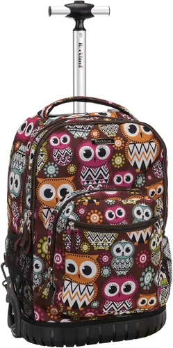 Vista 24 de Rockland, bolsa de viaje de 19 pulgadas, con ruedas., Negro), R02-BLACK