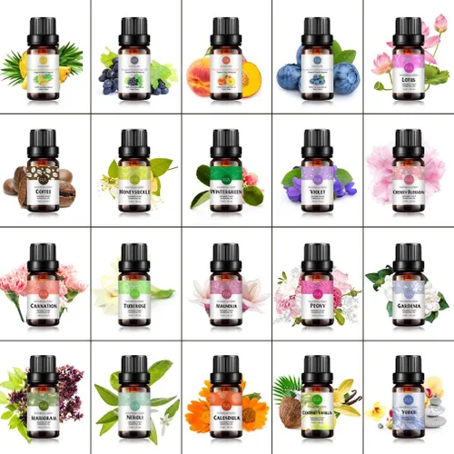 Vista 2 de Juego de 20 aceites esenciales 100% puros