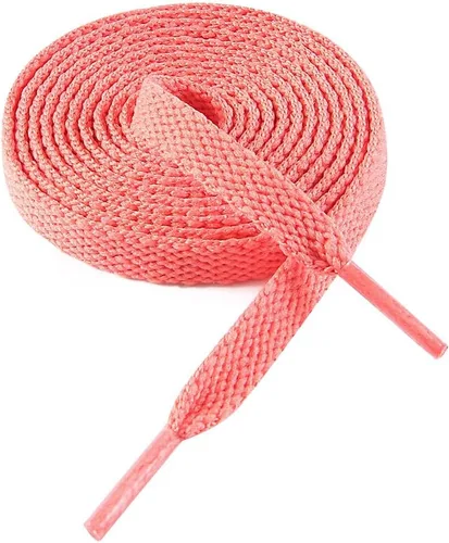 Vista 49 de VSUDO Cordones planos para tenis, cordones para tenis, cordones atléticos 01 Blanco
