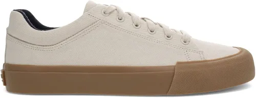 Vista 6 de Dockers Frisco - Tenis casuales con cordones para hombre Crema