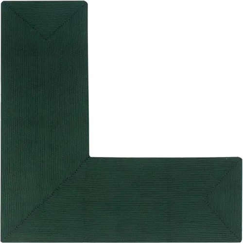 Vista 52 de La colección Better Trends Alpine Braid es una alfombra reversible para interiores duradera y resistente a las manchas 100% polipropileno