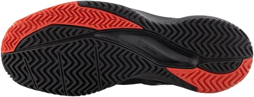 Vista 3 de WILSON Tenis Rush Pro 3.5 Pro Staff para hombre, color negro, Negro