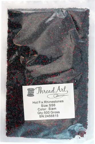 Vista 24 de Threadart Diamantes de imitación de fijación caliente a granel citrino - SS6 (0.079 in) - 72000 piedras - 500 unidades brutas a granel