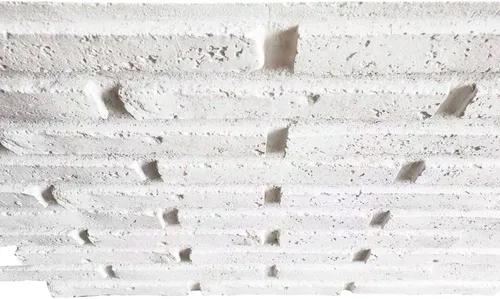Vista 3 de Paneles de pared de ladrillo sintético, panel de pared FRP 3D, espacio de pared de fibra de vidrio de resina, revestimiento para extractor de casa