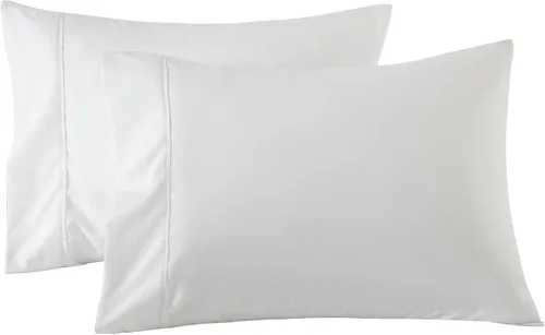 Vista 16 de WINLIFE Juego de 2 fundas de almohada de algodón 100%, tamaño estándar, de fibras largas, 20×26 pulgadas, fundas de almohada frescas, transpirables