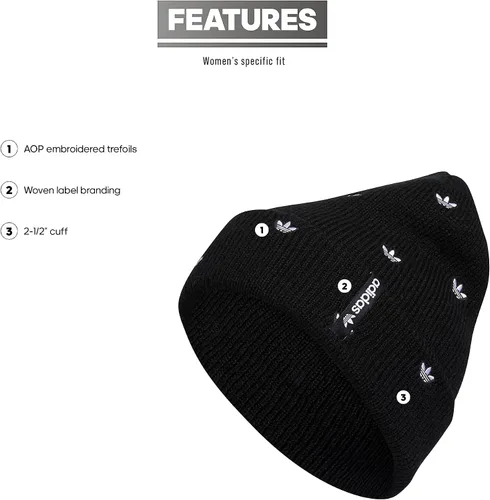 Vista 2 de adidas Aop - Gorro unisex para adultos