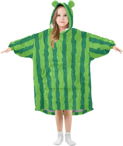 Vista 14 de Mantas para niños, súper suaves, cálidas, acogedoras, de gran tamaño, con bolsillo, regalos de 3 a 14 años para niños y niñas y adolescentes