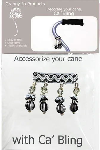 Vista 9 de Granny Jo Products Ca 'Bling, Negro/Blanco, 1 onza