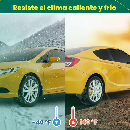 Vista 11 de YHTAUTO Juego de 4 guardabarros y protectores contra salpicaduras, accesorios de repuesto para Honda Civic 1996-2000 Coupé Sedán, no apto