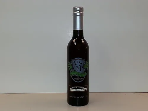 Vista 5 de VSOP Vinagre balsámico blanco envejecido de estragón francés de Módena (25.4 fl oz / 25.36 oz)