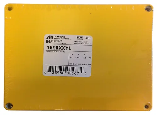 Vista 6 de Hammond Manufacturing 1590B DIECAST Caja 4.4X2.3X1.1 Plateado