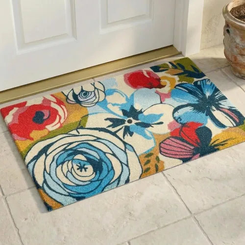 Vista 74 de Fab Habitat Tapete tejido a mano Tapete de entrada para patio, puerta de entrada Decorativo para todas las estaciones