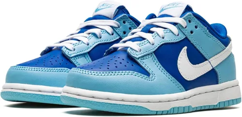 Vista 2 de Nike Preescolar Dunk Low PS DV2635 400 Argon - Talla 135C FlashBlancoArgon