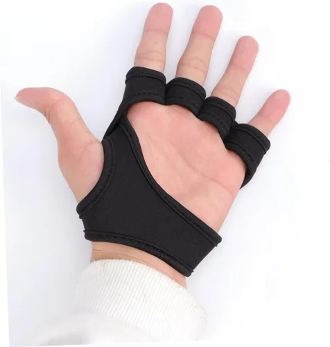Vista 8 de INOOMP Guantes de gimnasio para hombres y mujeres, guantes de entrenamiento para hombres, guantes de mano para hombres y hombres, guantes sin dedos