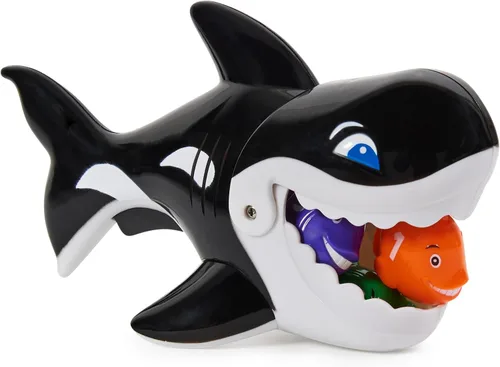Vista 3 de SwimWays, Gobble Gobble Guppies - Juguete de agua educativo, recuerdos de fiesta en la piscina y juguetes de baño, para niños a partir de 2 años