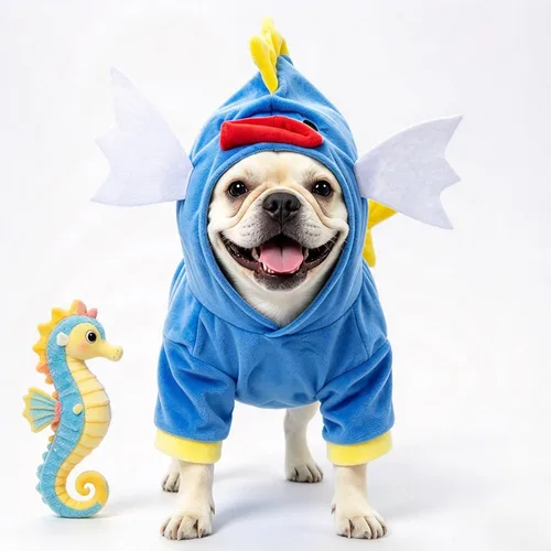 Vista 15 de Disfraz de muñeca de Halloween para perro, estilo tijera, disfraz de mascota, Navidad, cosplay, muñeca ajustable, divertida ropa especial divertida