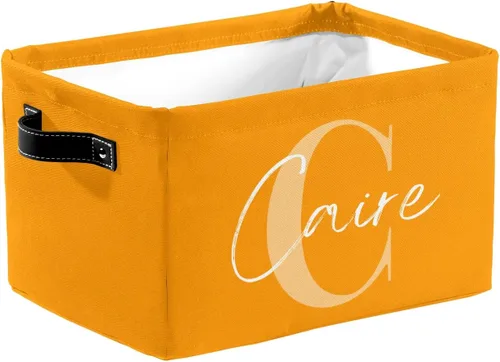 Vista 26 de Cesta de regalo personalizada con nombre, caja de juguetes de almacenamiento personalizada para niños, organizador de cubos de almacenamiento