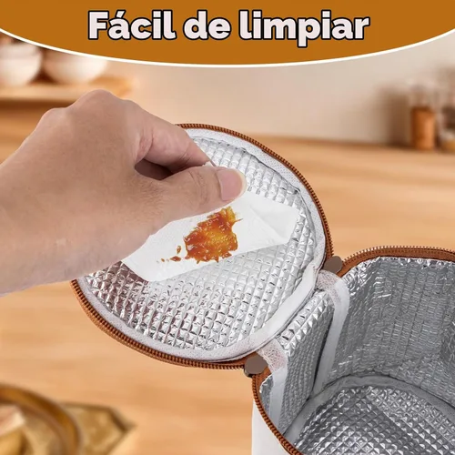 Vista 5 de Bolsa de almuerzo - Compatible con termo para comida caliente. Compatible con termo moderno y simple. Compatible con tarro de comida hydrapeak.