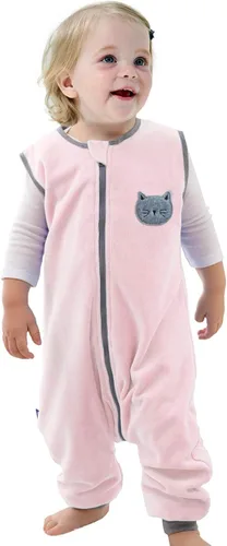 Vista 10 de Baby Sleep Sack Spring Autumn Warm Infant Walking Sleeping Bag with Legs Wearable Blankets Pajamas 1-4T