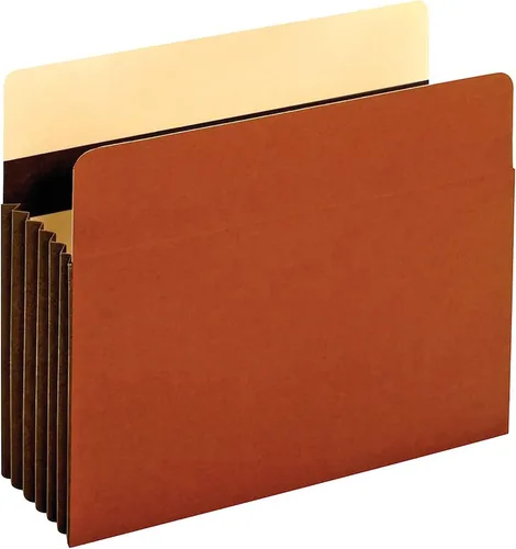 Vista 2 de Globe Weis Pendaflex - Bolsillos expandibles para archivos, color marrón (PFXC1535GHD)