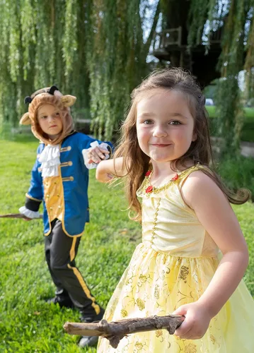 Vista 6 de Little Adventures Disfraz de bestia infantil