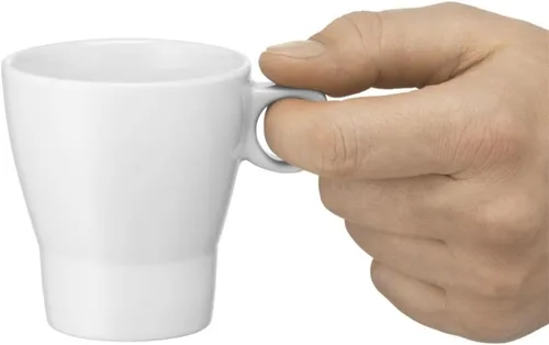 Vista 5 de WMF Taza de café Créme, porcelana de plata, 6.1 x 6.1 x 4.6 in