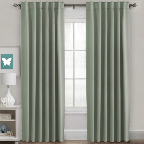 Vista 77 de H.VERSAILTEX Cortinas Opacas con Aislamiento Térmico, Paneles de Tratamiento de Ventanas que Oscurecen la Habitación, Cortinas Opacas para Sala