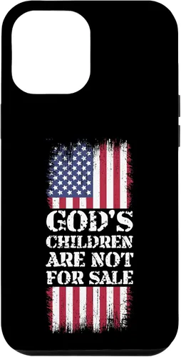 Vista 26 de God's Children are Not for Sale Funny Quote God's Children Case for iPhone 17