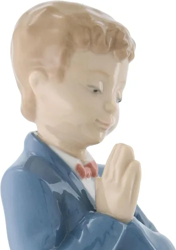 Vista 7 de NAO Hora de orar. Figura de comunión de porcelana.