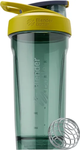Vista 9 de BlenderBottle Sport Flip Tritan - Botella agitadora de 24 onzas, color negro