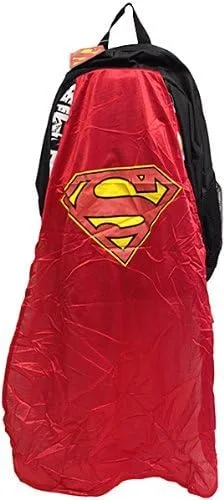 Vista 2 de Superman Blanco y Negro Cape Mochila